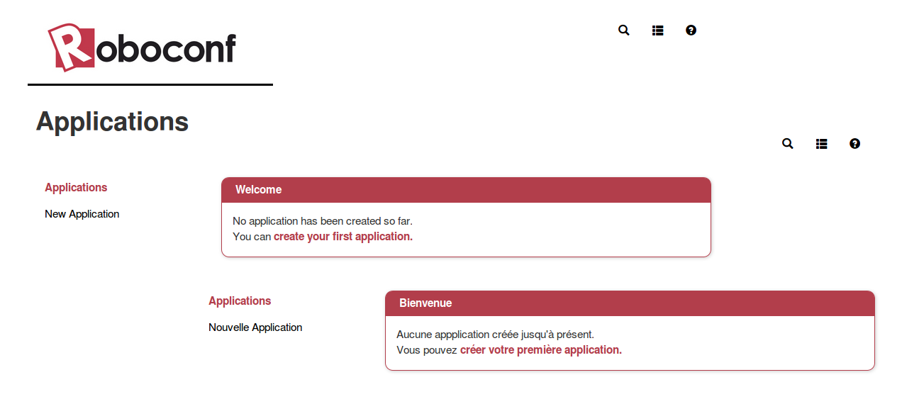 Internationalization of the web console